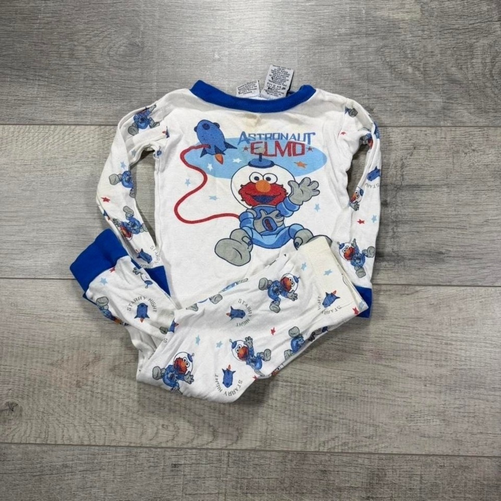 Vintage 2000s‎ super cute Elmo baby pajama set Size 3T